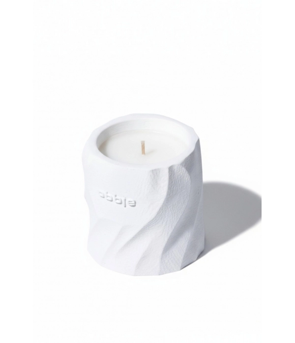 Artisan Collection, Odunsu Kokulu Beton Mum Beyaz Renk 180gr.