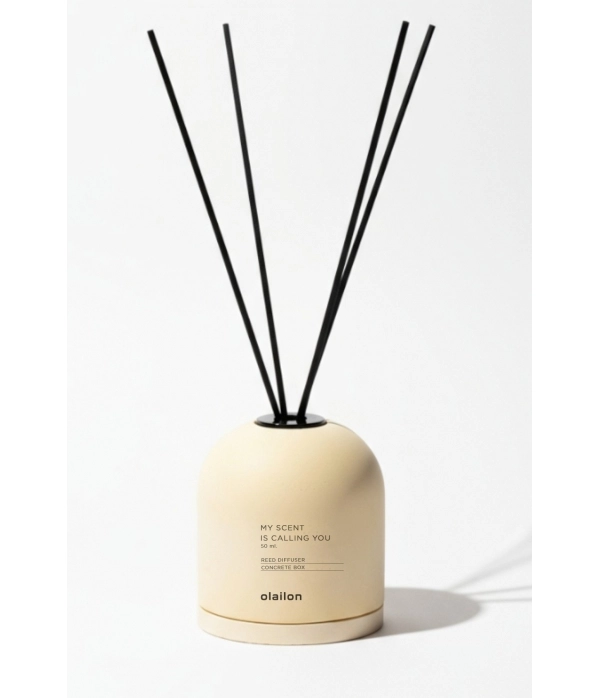 Concarte Manolya Kokulu, Dekoratif Çubuklu Oda Kokusu 50 ml. Sarı Renk