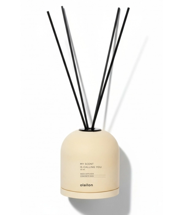 Concarte Manolya Kokulu, Dekoratif Çubuklu Oda Kokusu 50 ml. Sarı Renk