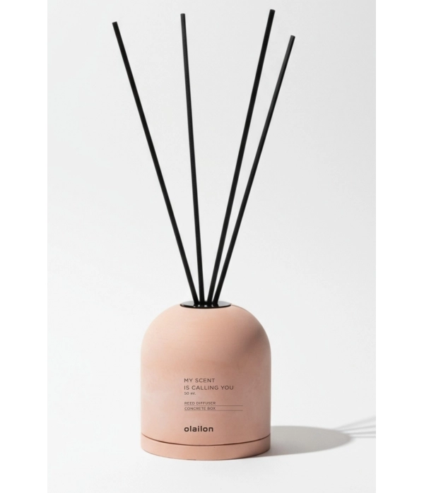 Concarte Sakura Kokulu, Dekoratif Çubuklu Oda Kokusu 50 ml. Pembe Beton