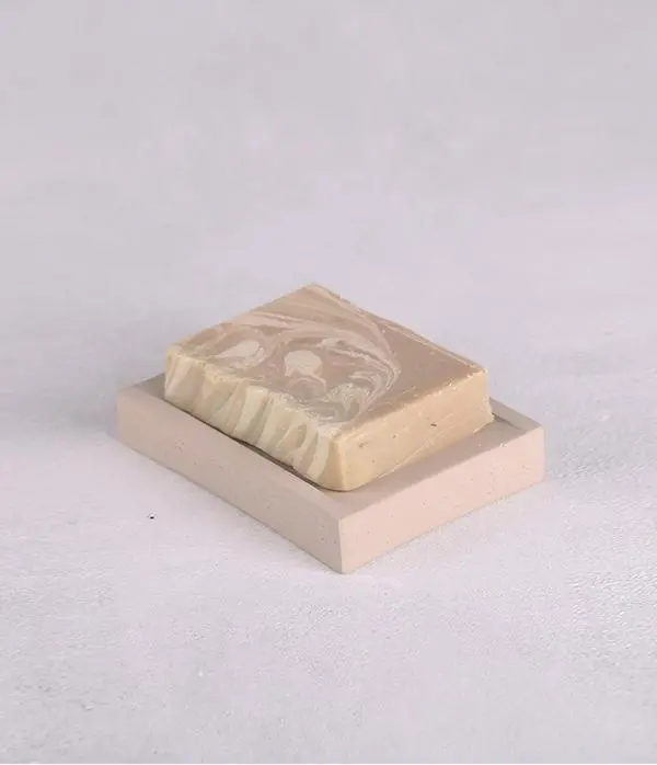 Dekoratif Beton Sabunluk Bej