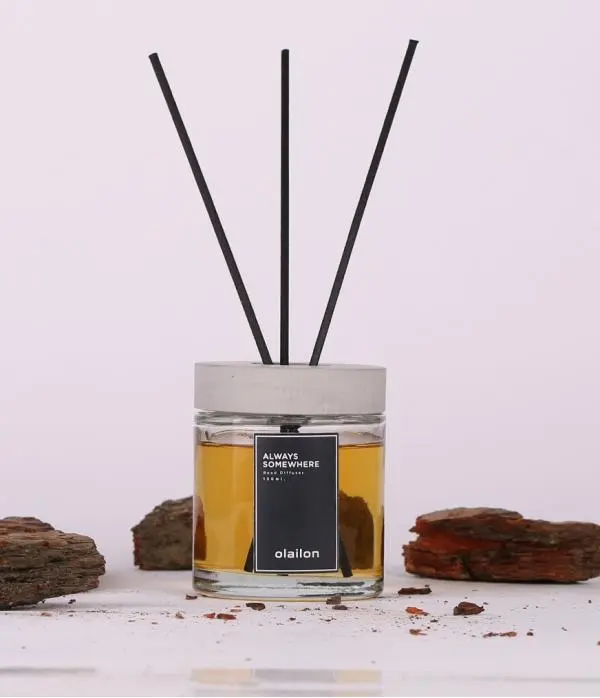  Mango Kokulu Dekoratif Beton Kapaklı Çubuklu Oda Kokusu 120ml